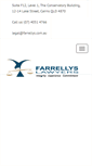 Mobile Screenshot of farrellys.com.au