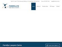 Tablet Screenshot of farrellys.com.au